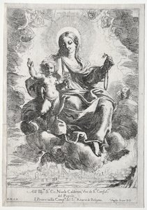 Madonna af rosenkransen af Domenico Maria Canuti