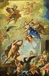 The Triumph of Hercules (olie på lærred)