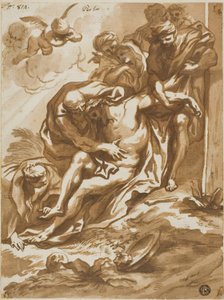 Nedstigning fra korset af Domenico Piola