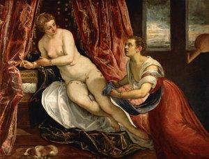 Danae, ca. 1570 af Domenico Robusti Tintoretto