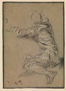 Mand siddende, 1500-tallet af Domenico Robusti Tintoretto