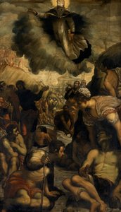 Sankt Augustin helbreder de forkrøblede, ca. 1549 af Domenico Robusti Tintoretto