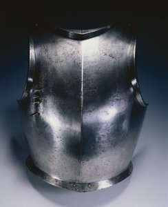 Gotisk brynje med lansestøttebeslag, ca. 1490-1500 af Domenico dei Barini
