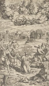Steningen af Sankt Stefan, 1500-tallet.