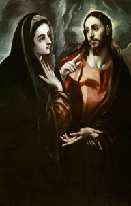 Kristus tager afsked med sin mor, ca. 1600.