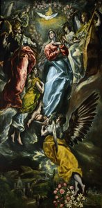 Jomfruens ubesmittede undfangelse, ca. 1608-1610.