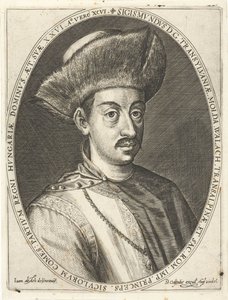 Sigismund Bathory 1572-1613, Prins af Transsylvanien. Fra Atrium heroicum, Augsburg 1600-1602, 160