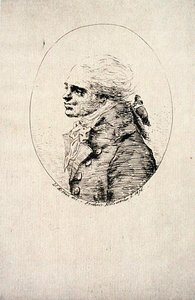 Jean-Louis Duport (1749-1819) graveret af Frederic-Desire Hillemacher (1811-86) 1876 (radering) af Dominique Vivant (after) Denon