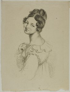 Portræt af Madame Giacomelli af Dominique Vivant Denon