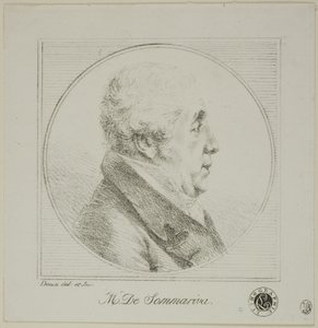 Profilportræt af Monsieur de Sommariva af Dominique Vivant Denon