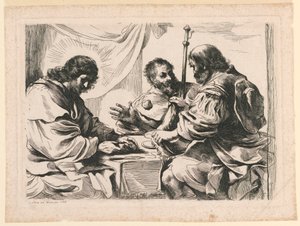 Nadveren i Emmaus af Dominique Vivant Denon