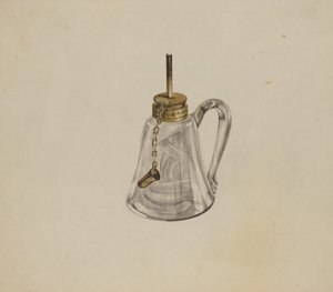 Camphen lampe af Don Pingatore