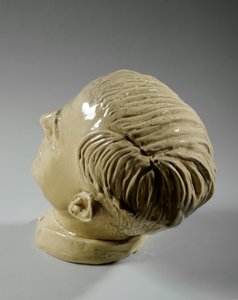 Bust of a Man, ca. 1934 (glaseret keramik) af Donald Hastings