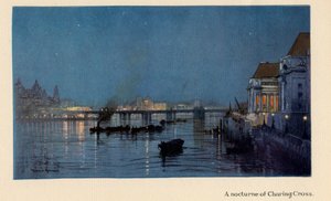 A Nocturne of Charing Cross, fra 