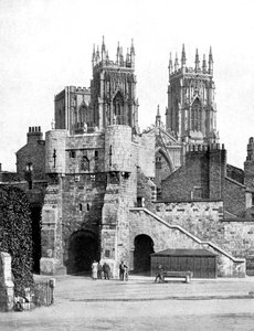 Bootham Bar, York, North Yorkshire, 1924-1926. af Donald McLeish