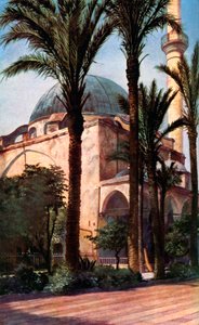 Jezzar Pasha-moskeen, Acre, Palæstina, c1930