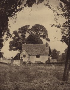 Sulgrave Manor, hjemsted for George Washingtons forfædre (s/h foto) af Donald McLeish