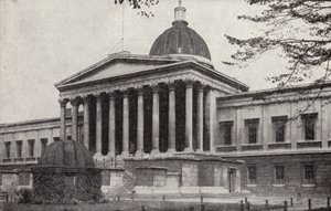 University College, Gower Street, Bloomsbury, London (s/h-billede) af Donald McLeish