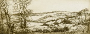 Cornish Landscape nr. 1 af Donald Shaw MacLaughlan