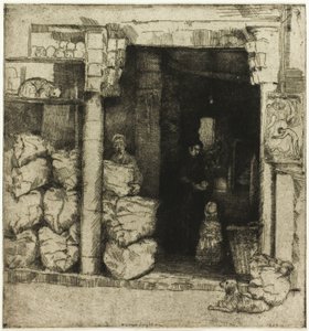 Interiør af en Kulforretning af Donald Shaw MacLaughlan
