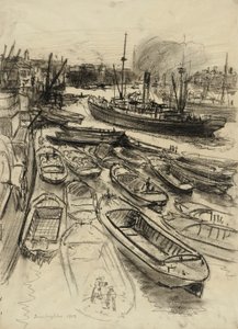 London på Themsen af Donald Shaw MacLaughlan