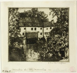 Moulin St. Maurice af Donald Shaw MacLaughlan