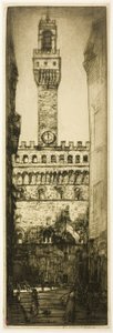 Palazzo Vecchio, Firenze af Donald Shaw MacLaughlan