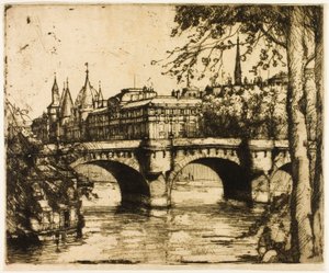 Conciergeriet, Paris af Donald Shaw MacLaughlan