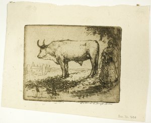 Den hvide okse af Donald Shaw MacLaughlan