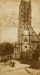 Laurent-tårnet, Rouen af Donald Shaw MacLaughlan