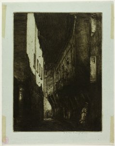 Via San Vitale, Bologna af Donald Shaw MacLaughlan