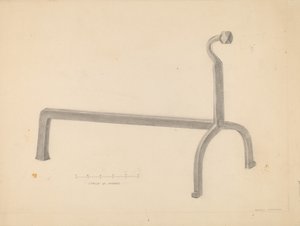 andiron af Donald Streeter