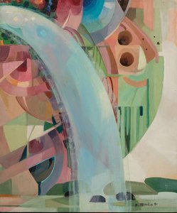 Vandfald af Donatella Merlo