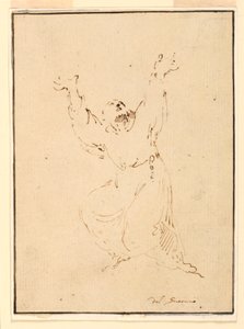 Saint Francis modtager Stigmata af Donato Creti