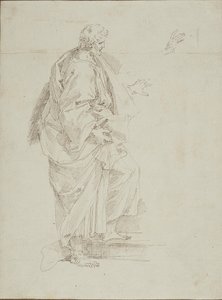 Stående mandlig figur af Donato Creti