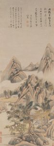 Minder om Jian-floden af Dong Qichang