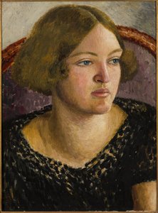 Portræt af Catherine Carrington, ca. 1926 (olie på lærred)