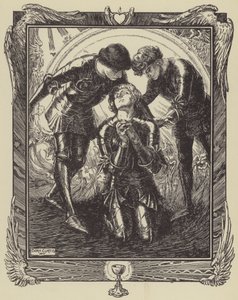 Så gik de til Sir Galahad af Dora Curtis