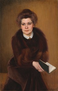Irma (Portræt af kunstnerens søster) af Dora Wahlroos