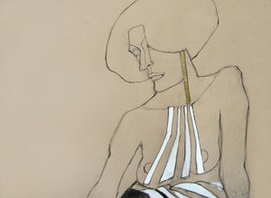 Abstrakt: Den gyldne kvinde af Doris Schmitz