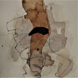 Abstrakt figur på hovedet af Doris Schmitz