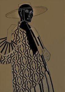 Art Deco-mode: Kvinde af Doris Schmitz
