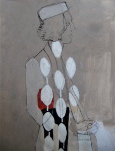 Profil af en elegant kvinde af Doris Schmitz