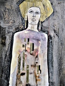 Den gådefulde gyldne figur af Doris Schmitz