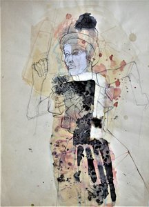 Udtryksfuld kvindefigur af Doris Schmitz