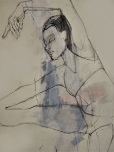 Skitse af en yndefuld danser af Doris Schmitz