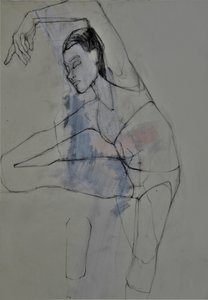 Skitse af en yndefuld figur af Doris Schmitz