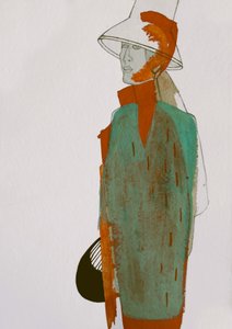 Moderne modefigur af Doris Schmitz