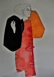 Moderne modefigur af Doris Schmitz