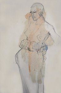 Fredfyldt kvindefigur af Doris Schmitz